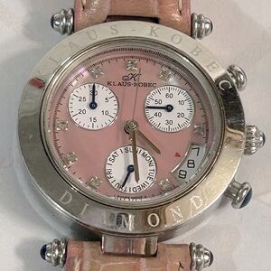 Klaus Kobec Diamond Working Watch